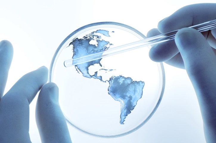 world in a petri dish