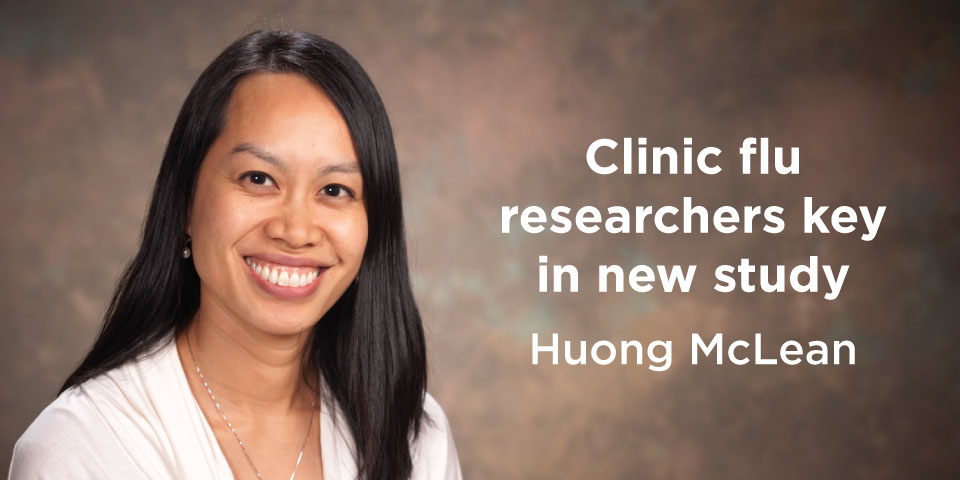 Clinic flu researchers key in new study